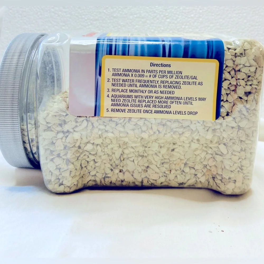 White Diamond® Media Clinoptilolite Zeolite Ammonia Neutralizing Crystals